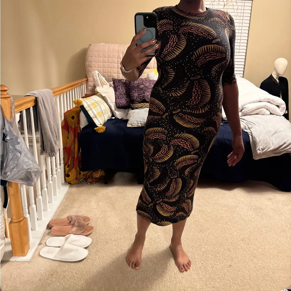 Farm Rio Multicolor Patterned Dress - Picture 3 of 3